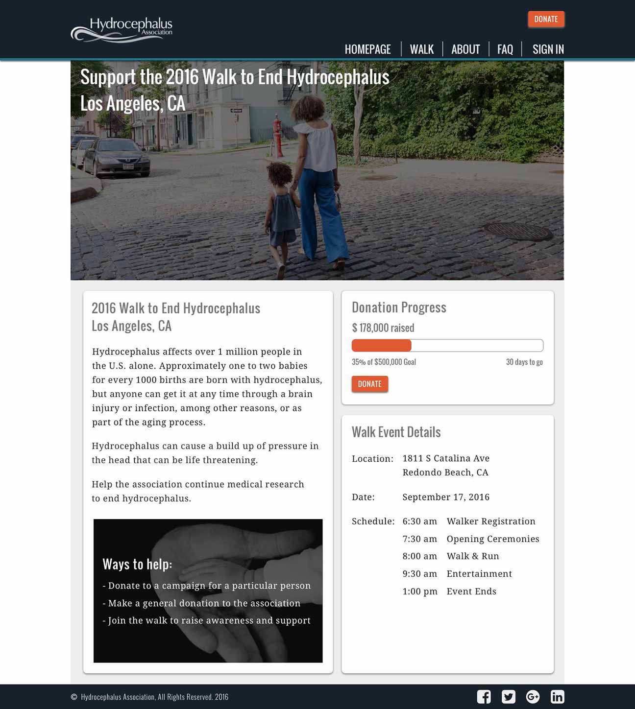 homepage mockup
