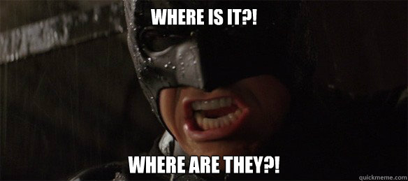 batman where is it meme
