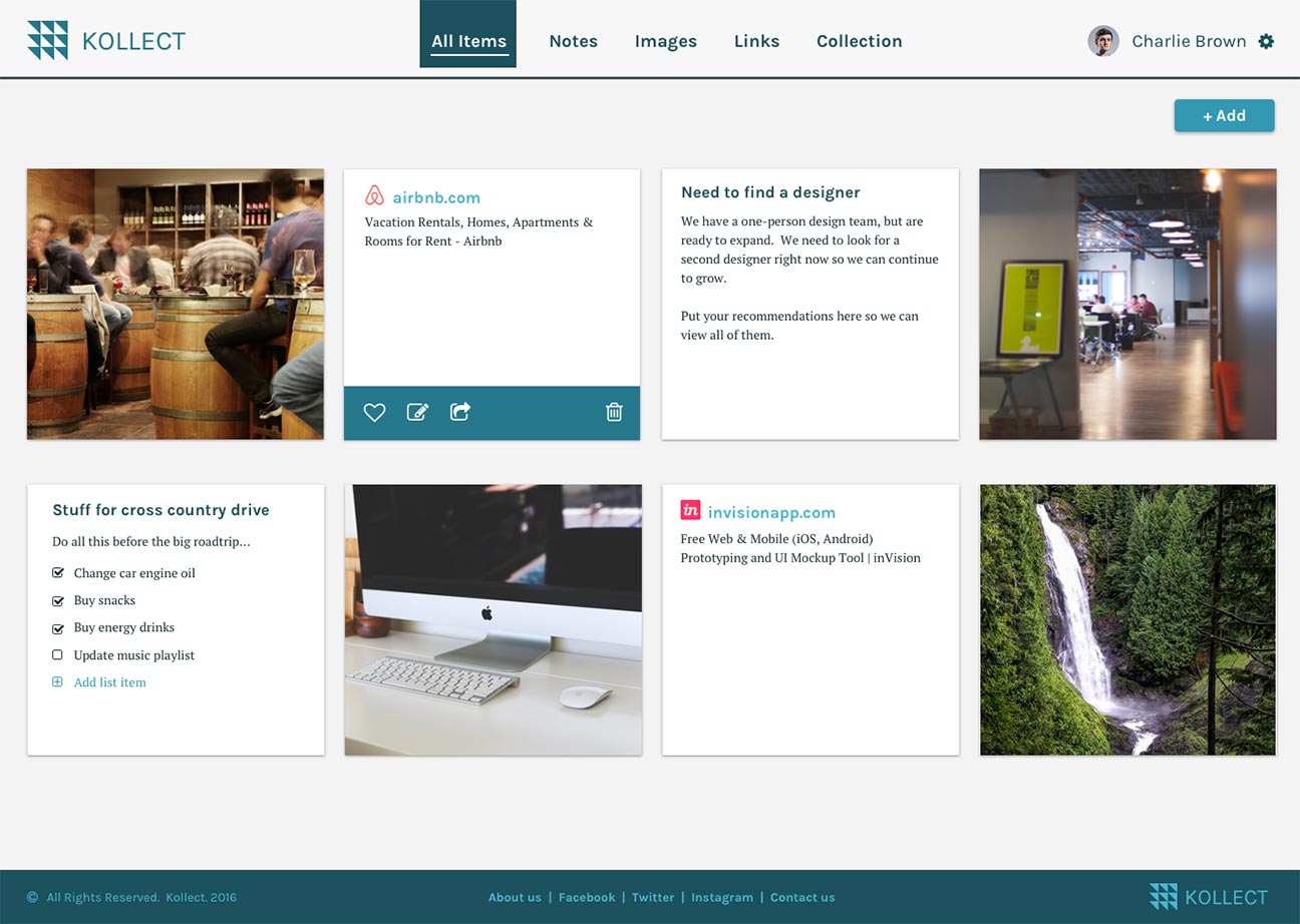dashboard mockup