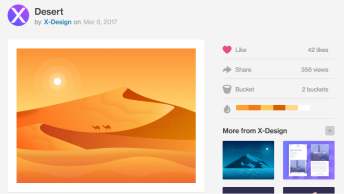 dribble color palette