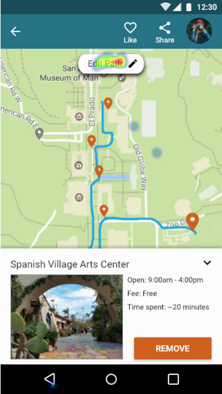 Later edit path mockup