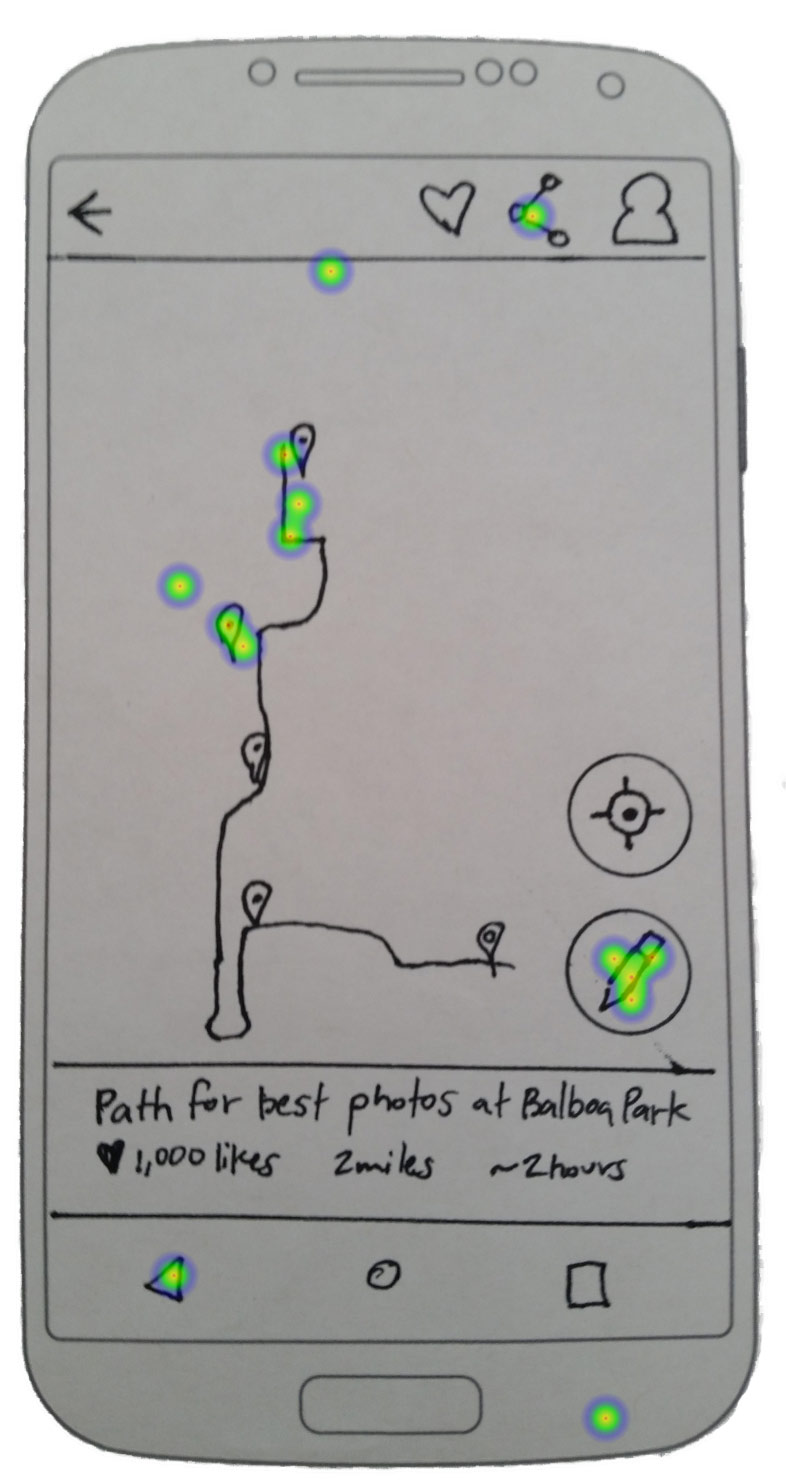 Edit path wireframe