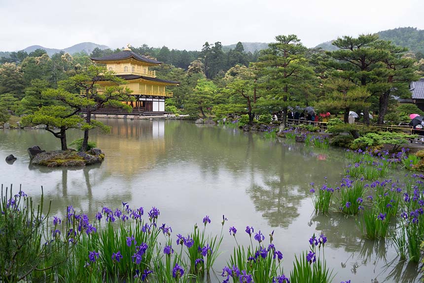 Golden Pavilion. Kyoto, Japan.